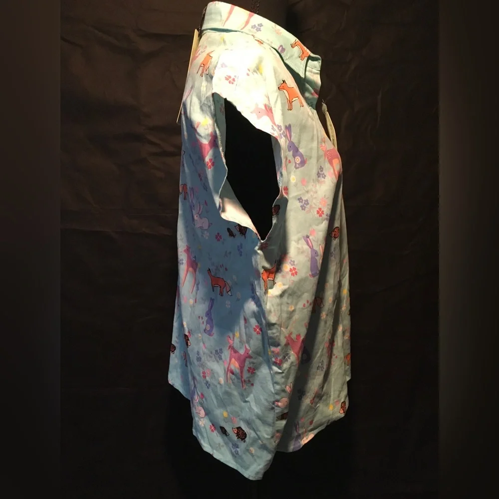 NWT Teal Woodland Top - Picture 3 of 5
